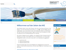 Tablet Screenshot of miz.ph-gmuend.de